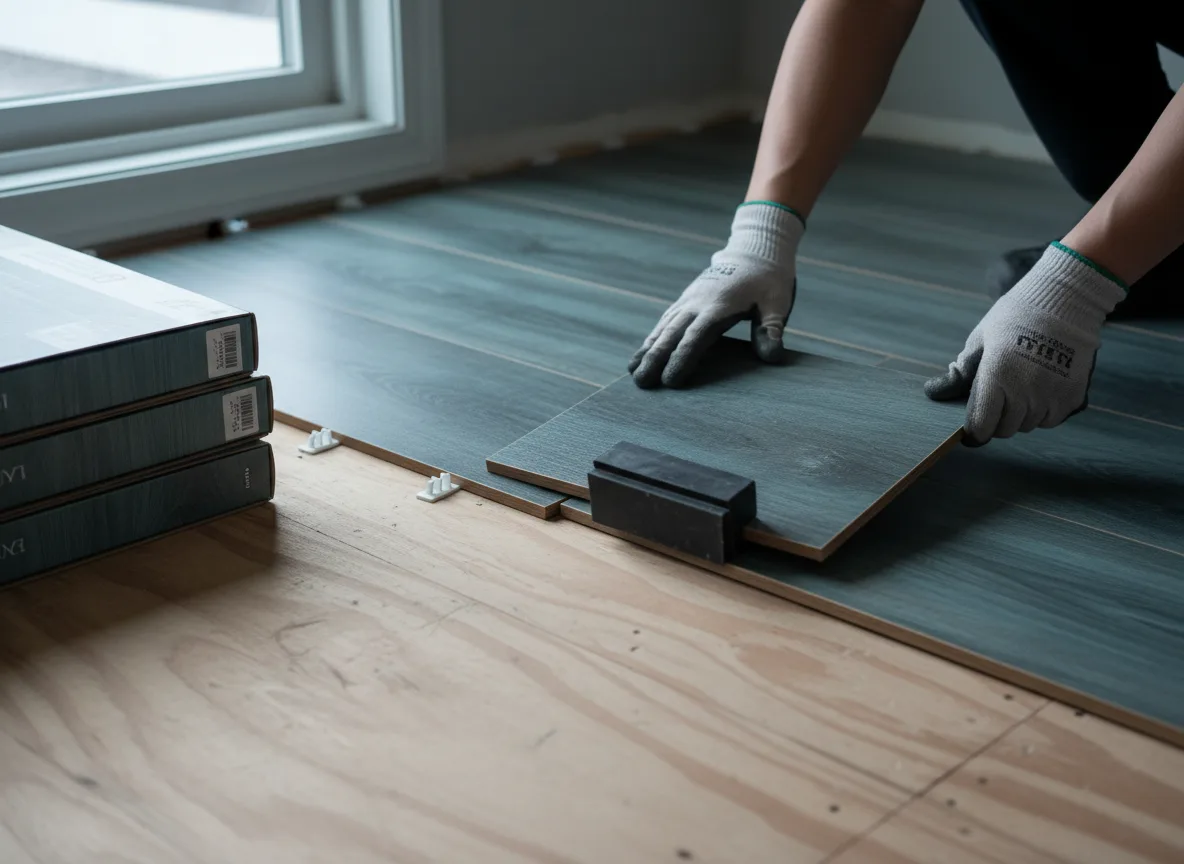 Luxury Vinyl Plank Installation company in Toivola, MI